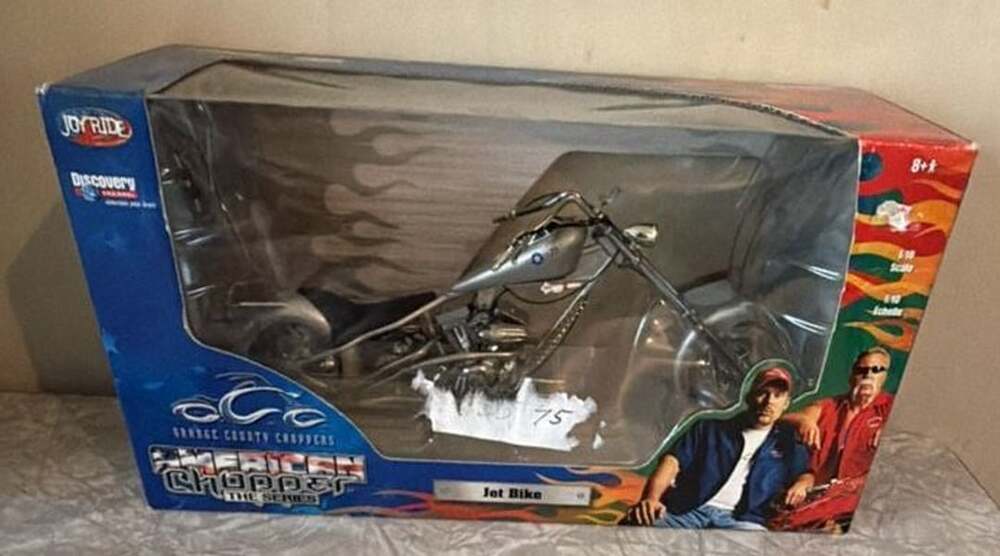 Joy Ride American Chopper Jet Bike 1:10 Scale Diecast Motorcycle